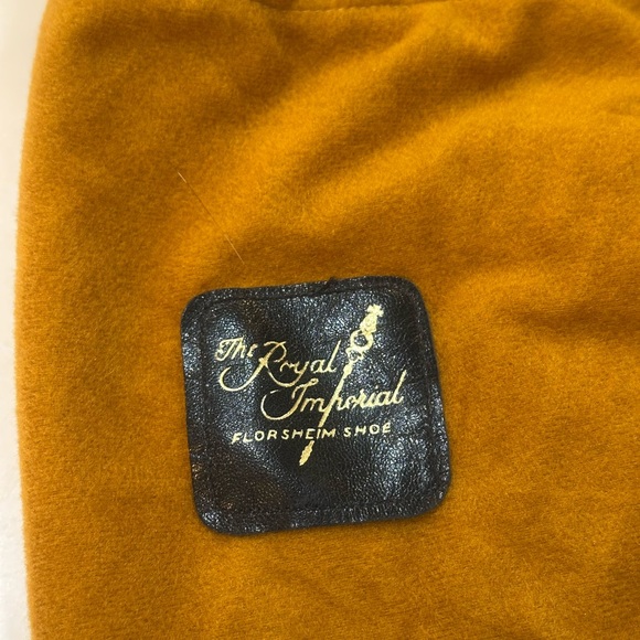 VTG Florsheim Royal Imperial Cordovan Men's Dress Shoes in burgundy. Size 8 D - Picture 13 of 13